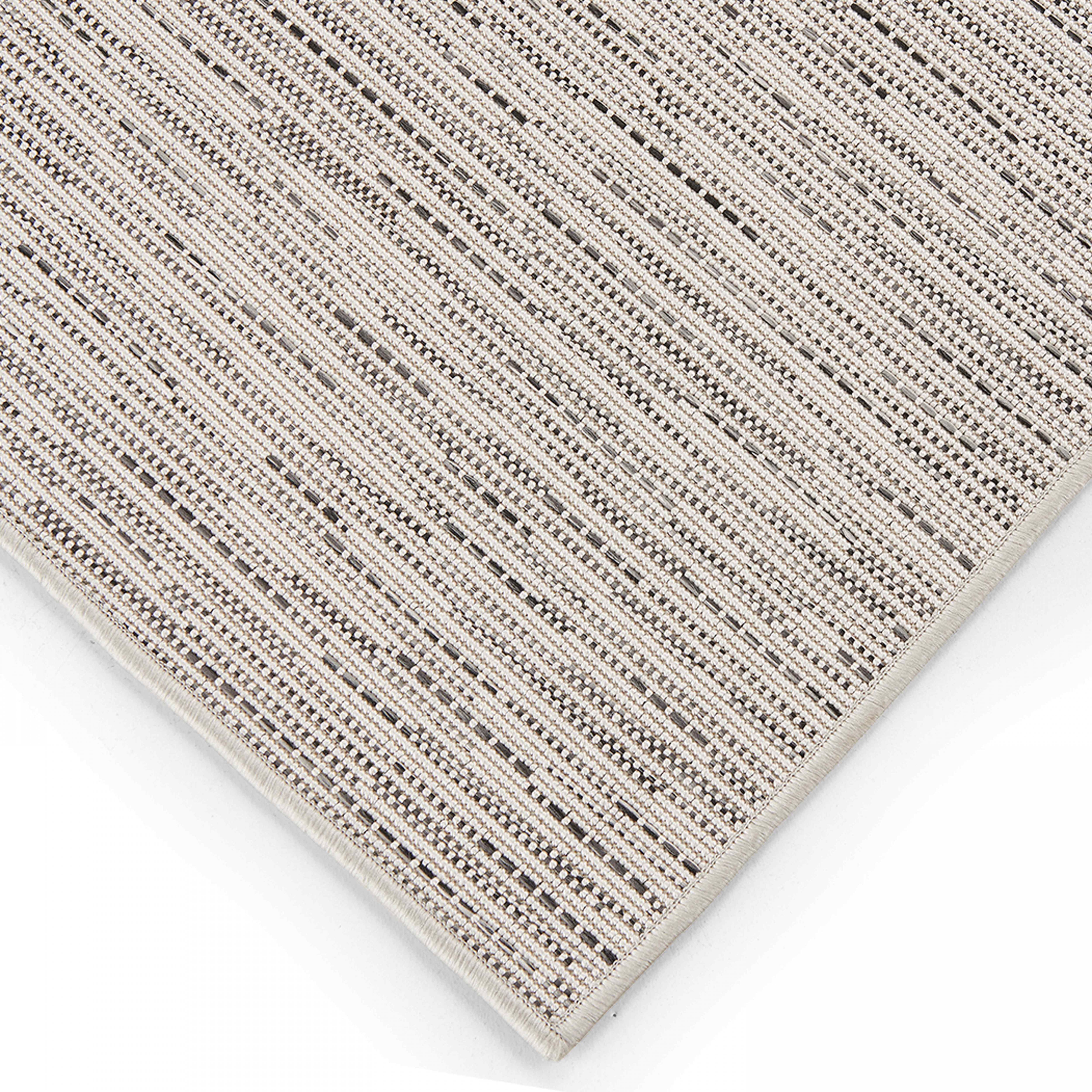 Oviala - Tapis rectangulaire en polypropylène 160x230 cm sable Oda - Oviala - Image 4