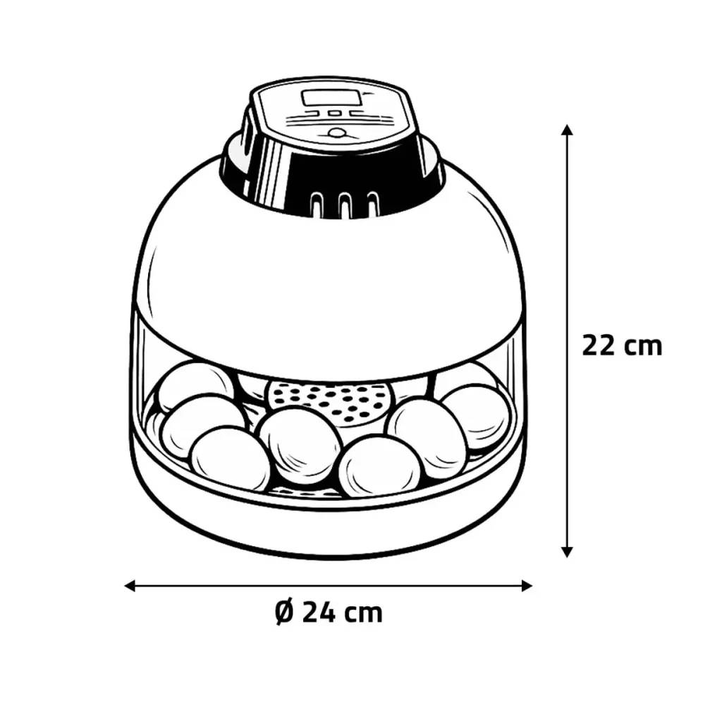 Couveuse à retournement manuel 12 oeufs Ducatillon - Image 8