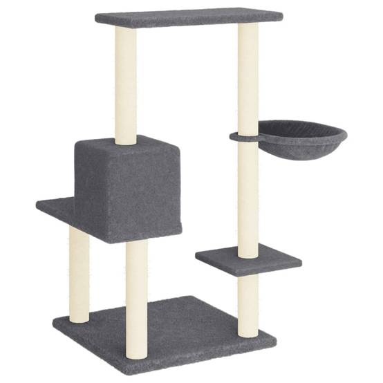 Vidaxl - Arbre à chat avec griffoirs en sisal gris foncé 95 cm vidaXL 172075 - Image 6