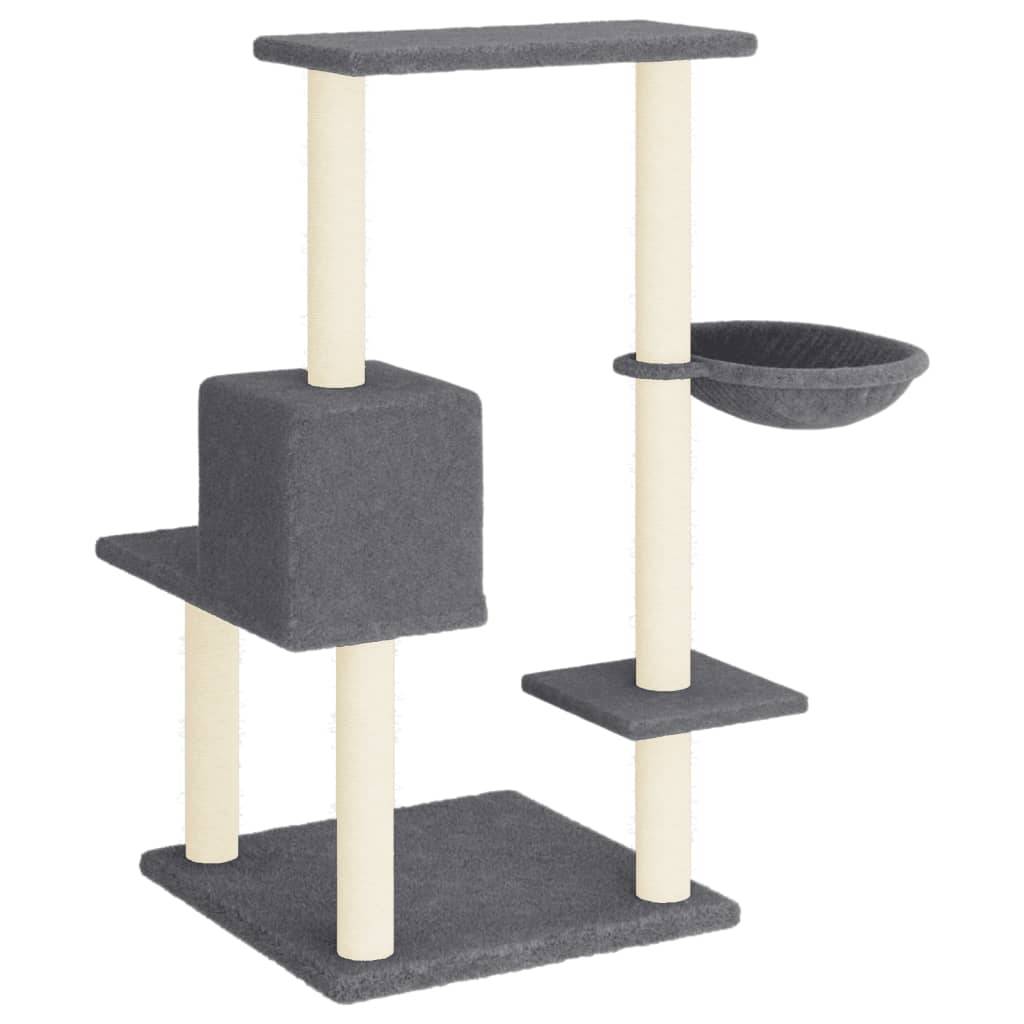 Vidaxl - Arbre à chat avec griffoirs en sisal gris foncé 95 cm vidaXL 172075 - Image 6