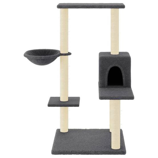Vidaxl - Arbre à chat avec griffoirs en sisal gris foncé 95 cm vidaXL 172075 - Image 8