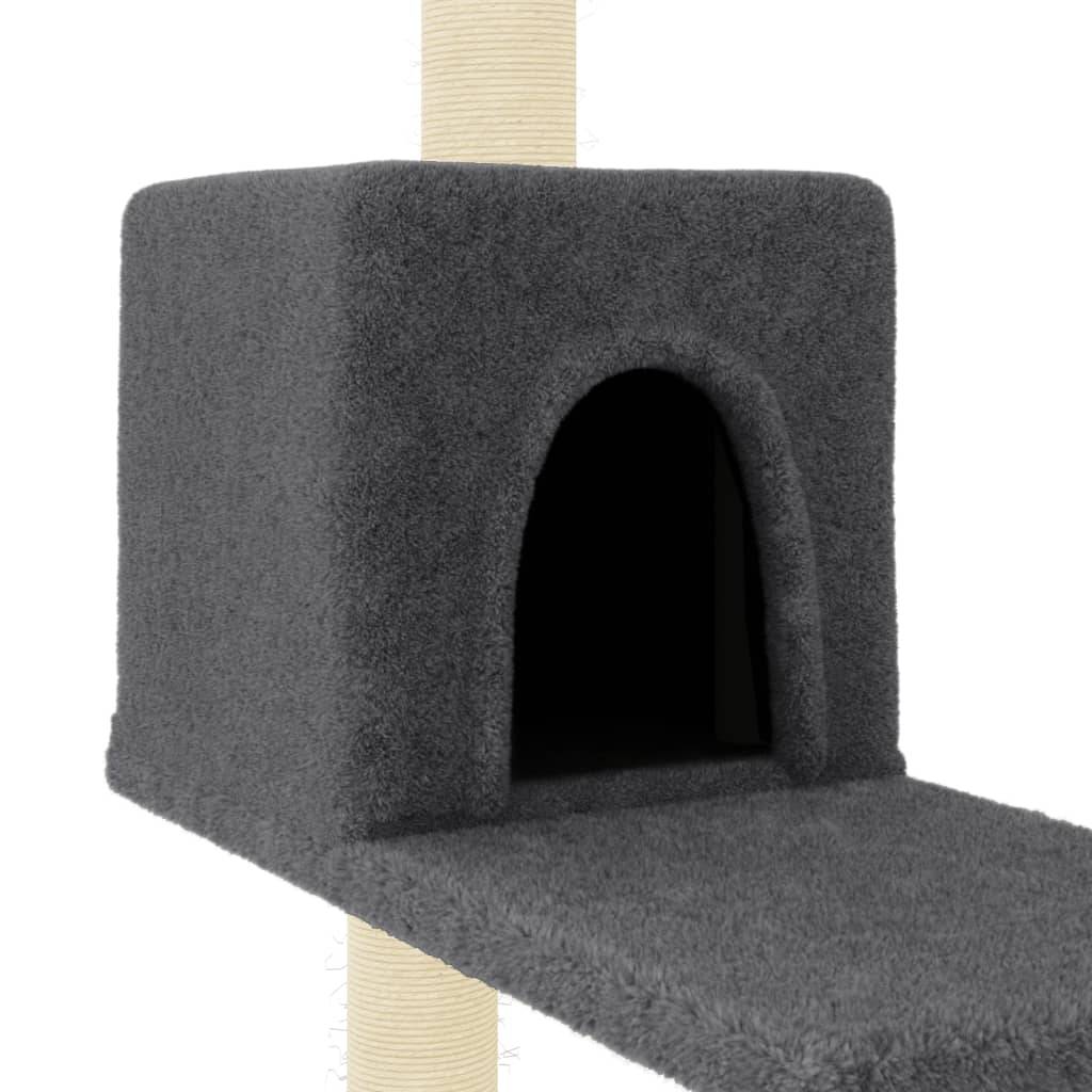 Vidaxl - Arbre à chat avec griffoirs en sisal gris foncé 95 cm vidaXL 172075 - Image 7
