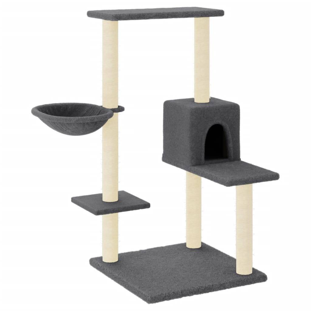 Vidaxl - Arbre à chat avec griffoirs en sisal gris foncé 95 cm vidaXL 172075 - Image 2