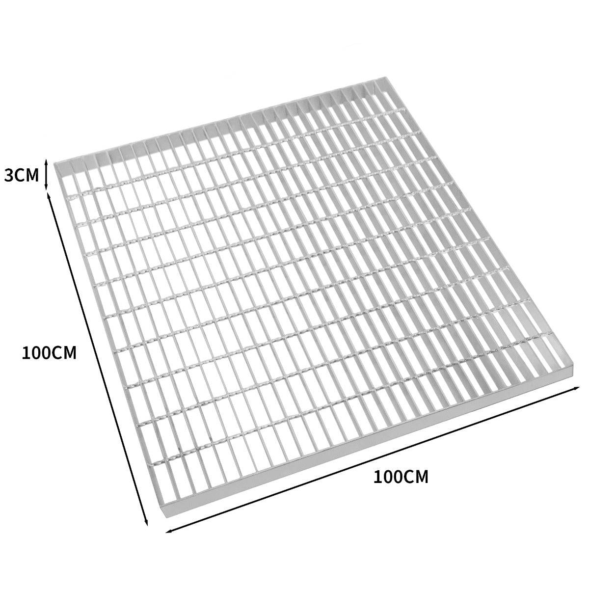 Monstershop - Grille caillebotis en Acier Galvanisé - 1000mm x 1000mm - Image 3