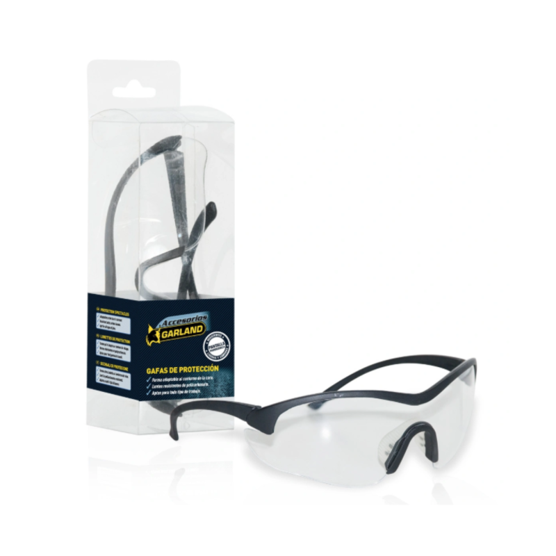 Lunettes de protection Garland anti-buée - Norme CE EN166 - Taille - Universelle - Image 1