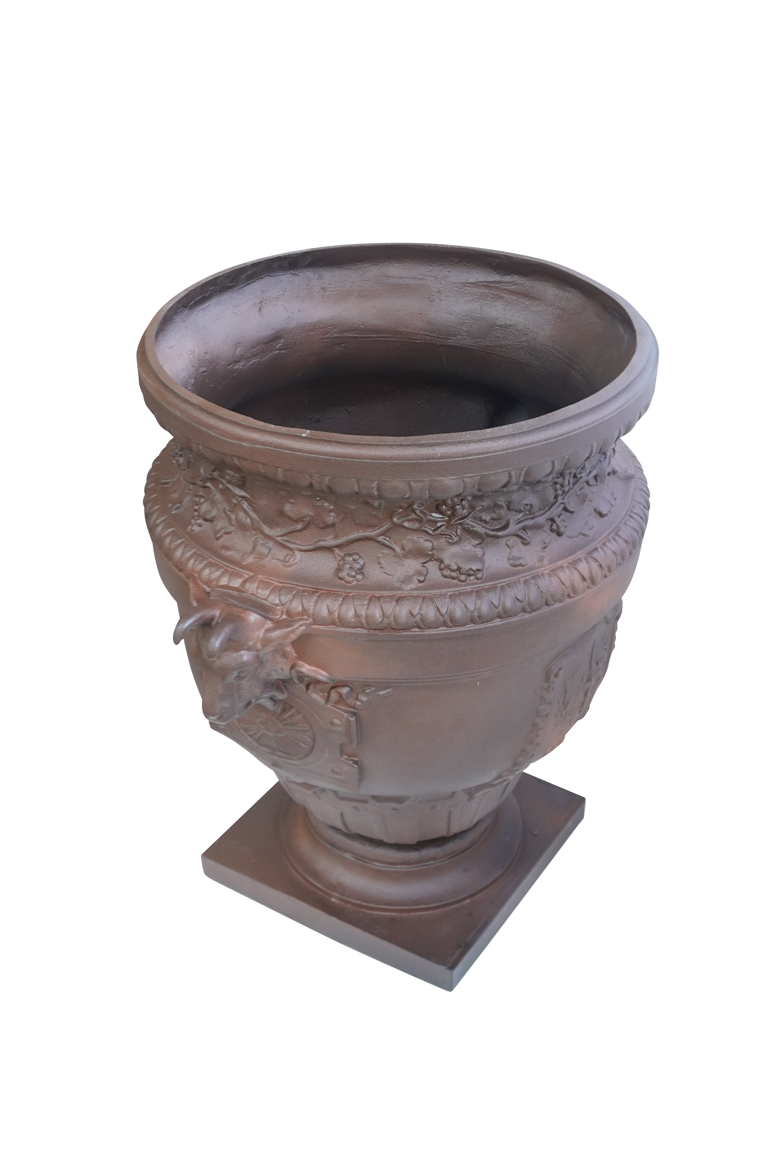 Vase aux capricornes Brun Antique, Dommartin - Image 2