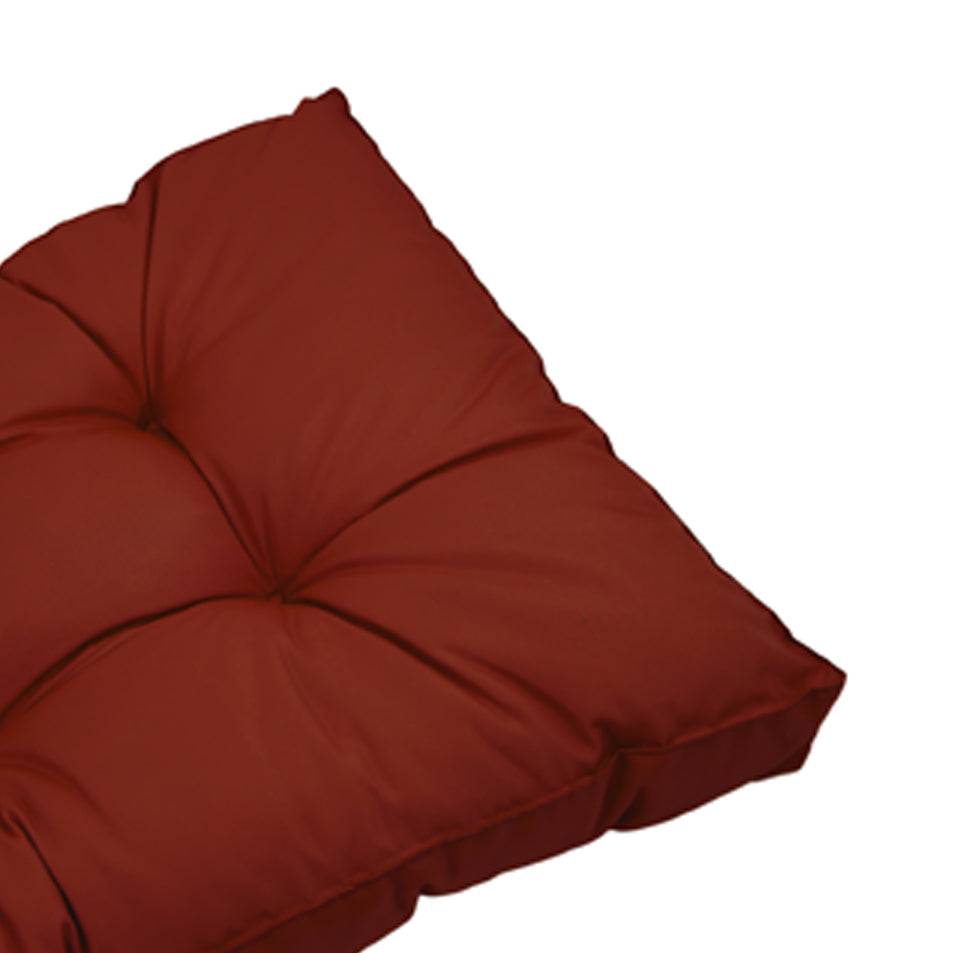Coussins pour salon de jardin capitonné 50x50cm Terracotta - Déco arts - Image 8