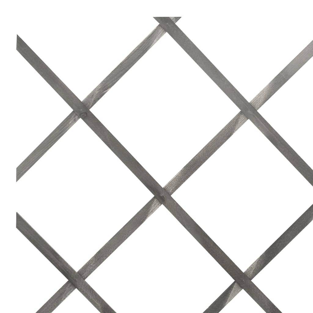 Clôture à treillis bois sapin massif gris 180 x 30 cm (x5) - PANGIVO - Image 6