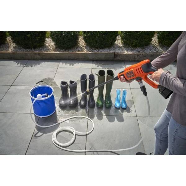 BLACK+DECKER BCPC18B-XJ Nettoyeur a pression 24 bars sans fil LITHIUM 18 V - sans batteire - Image 4