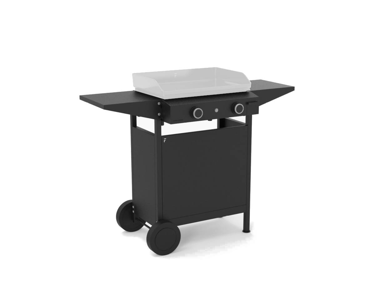 Forge Adour - Chariot en acier fermé noir Origin 60 - Forge Adour - Image 1
