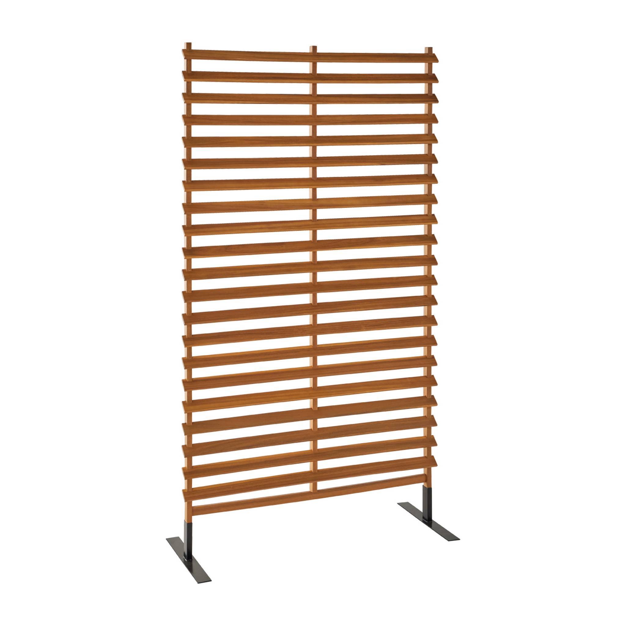 Paravent extérieur en bois. 100cm. acacia. intérieur. extérieur  | sweeek - Image 2