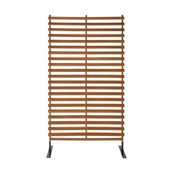 Paravent extérieur en bois. 100cm. acacia. intérieur. extérieur | sweeek - Image 4