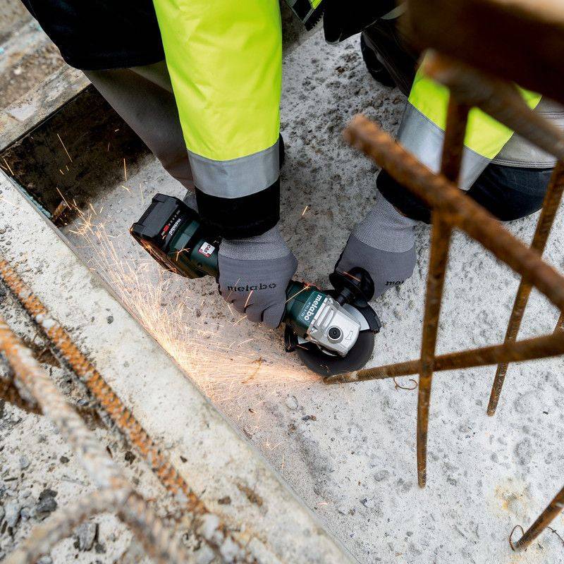 Metabo - Meuleuse METABO 125 mm 18 V- W 18 L 9-125 Quick - 2 x 5,2 Ah Li-Power, ASC 55, coffret metaBOX Metabo - Image 5