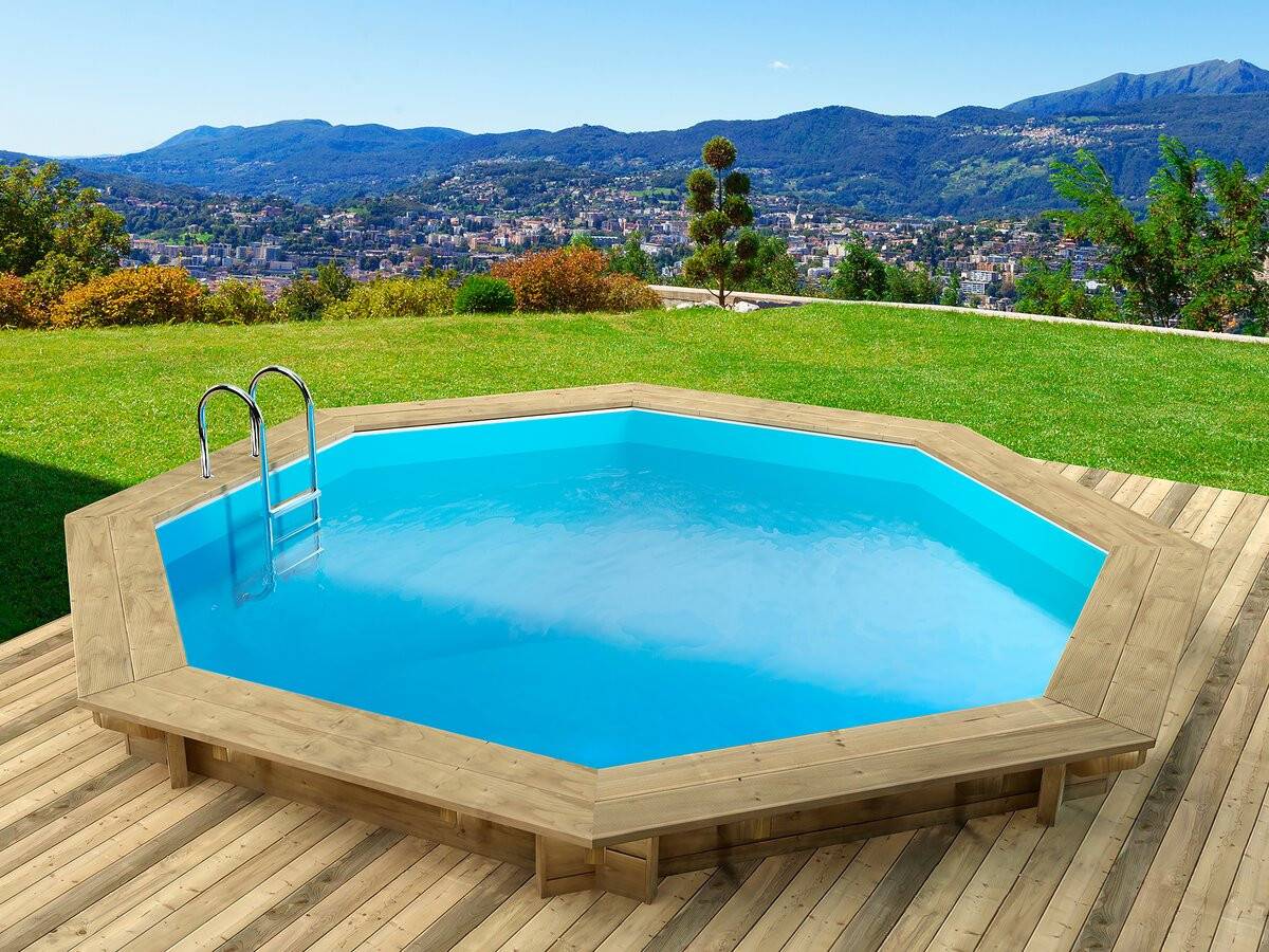 Habitat Et Jardin - Piscine Bois " Verona " - 5.10 X 1.20 M + Pompe à Chaleur - Puissance 6.1 Kw -habitat Et Jardin - Image 3