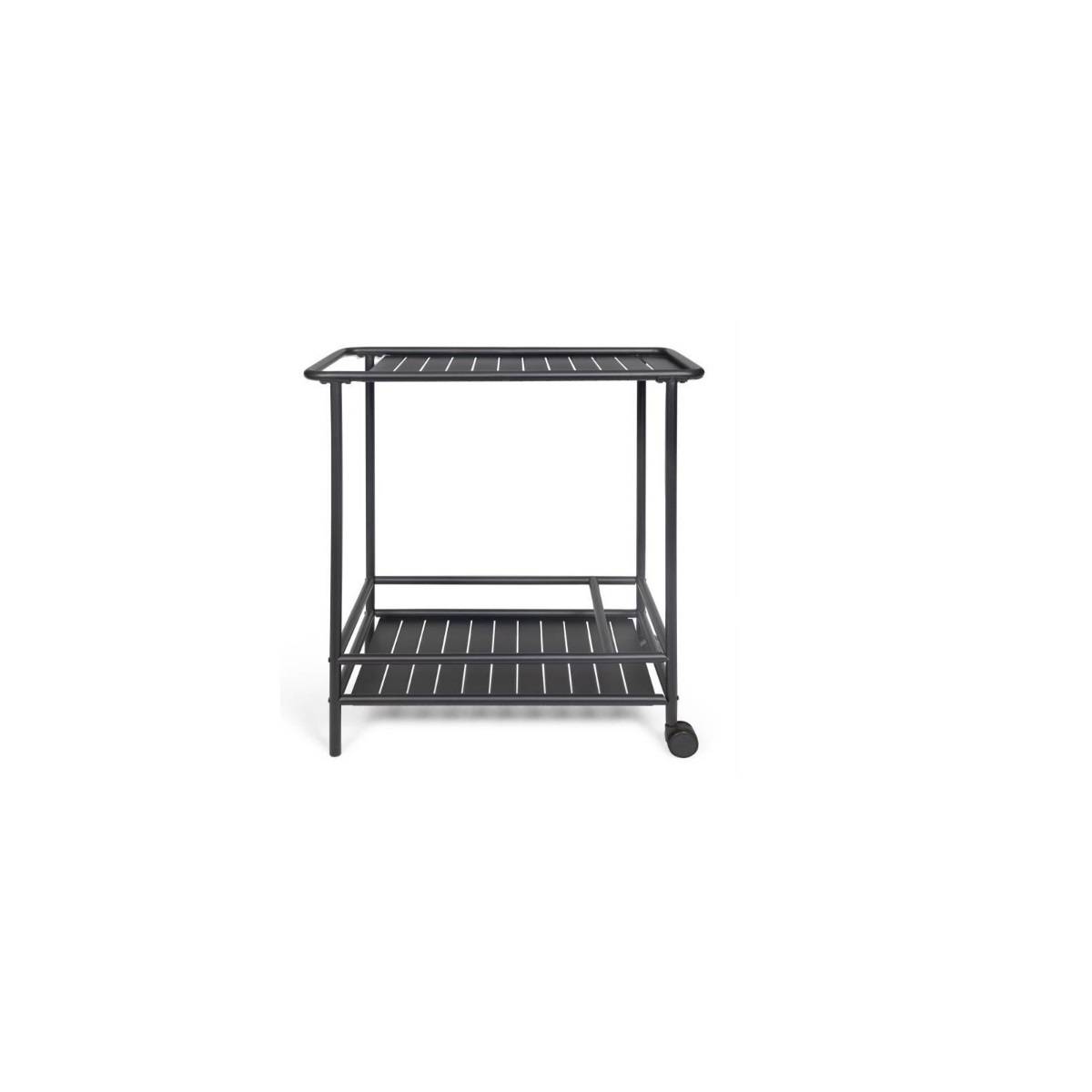 Livoo - Desserte de jardin 61 x 42 cm noir GS163N Livoo - Image 2