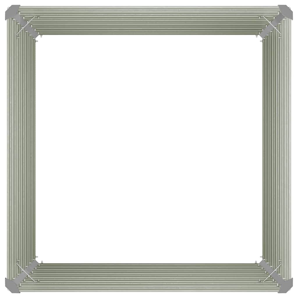 Prolenta Premium - Jardinière acier anthracite 100 x 100 x 77 cm - Prolenta premium p356.9 - Image 9