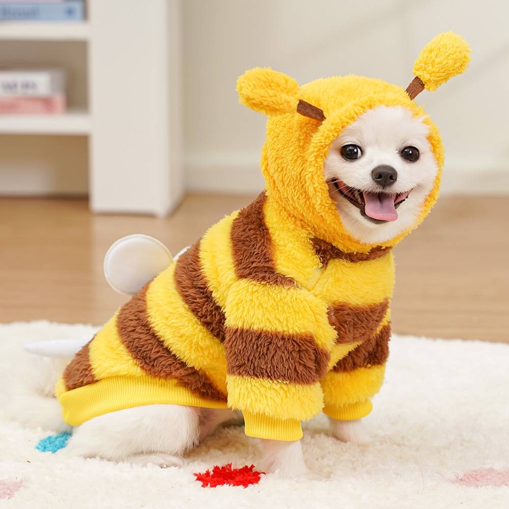 IntiMeg - Sweat à capuche Bee pour chien XS IntiMeg - Image 5