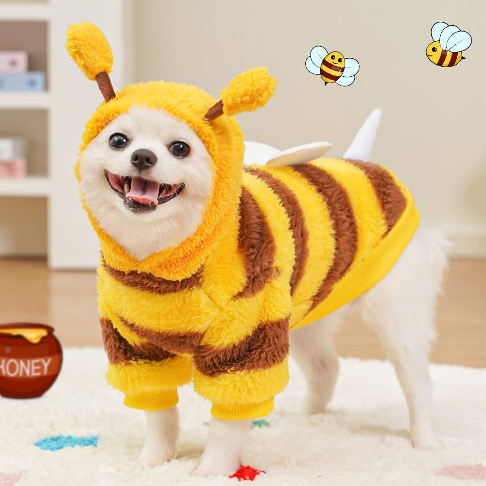 IntiMeg - Sweat à capuche Bee pour chien XS IntiMeg - Image 6