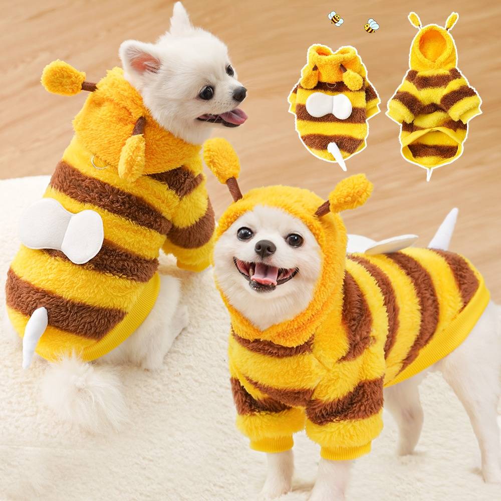 IntiMeg - Sweat à capuche Bee pour chien XS IntiMeg - Image 4