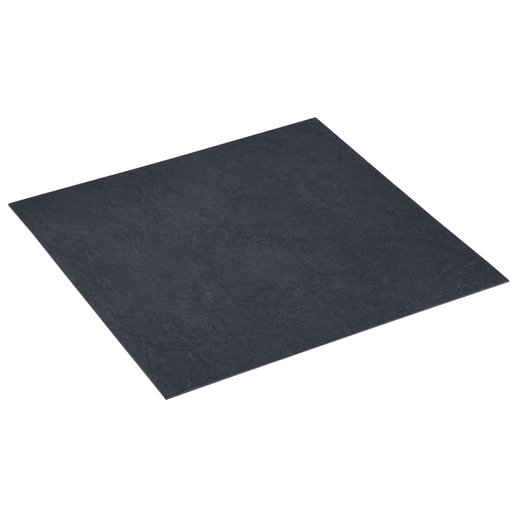 Vidaxl - Planches de plancher autoadhésives 5,11 M² PVC Noir Marbre - vidaXL - Image 1