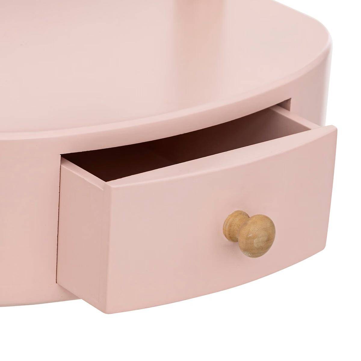 Coiffeuse à Poser Enfant "Chary" 28cm Rose - Image 5
