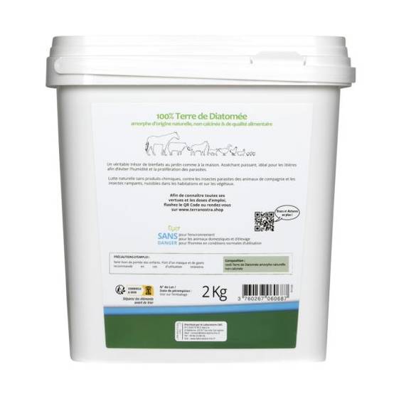 Terra Nostra - Terre de diatomée - Seau 2 kg - Image 2