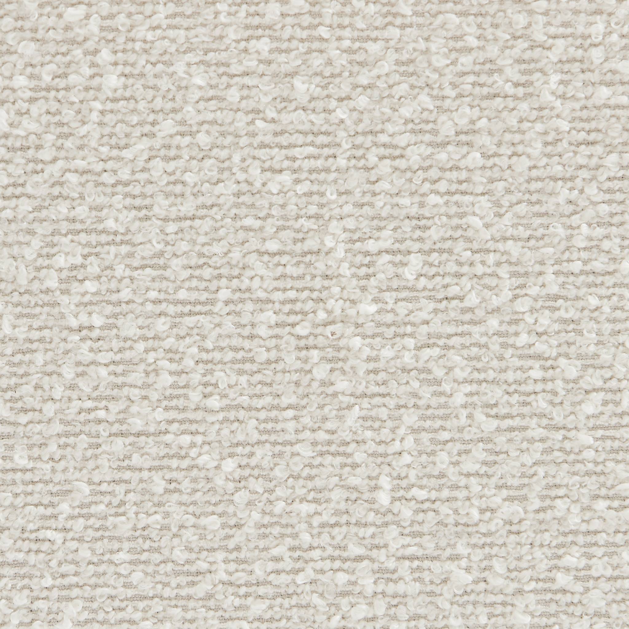sweeek - Chauffeuse convertible 1 place en bouclette texturée blanc cassé L 99 x P 80 x H 66 cm - Fleeep | sweeek - Image 7