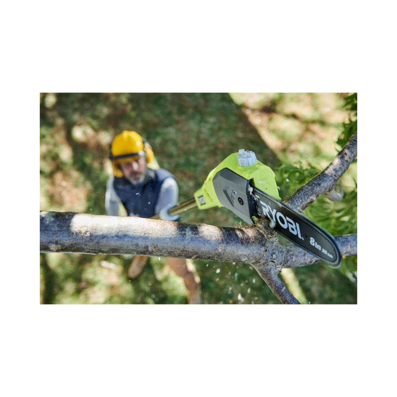 Ryobi - Pack RYOBI Elagueur à chaine sur perche 18V One+ OPP1820 - 1 Batterie 2.5Ah - 1 Chargeur rapide RC18120-125 - Image 5