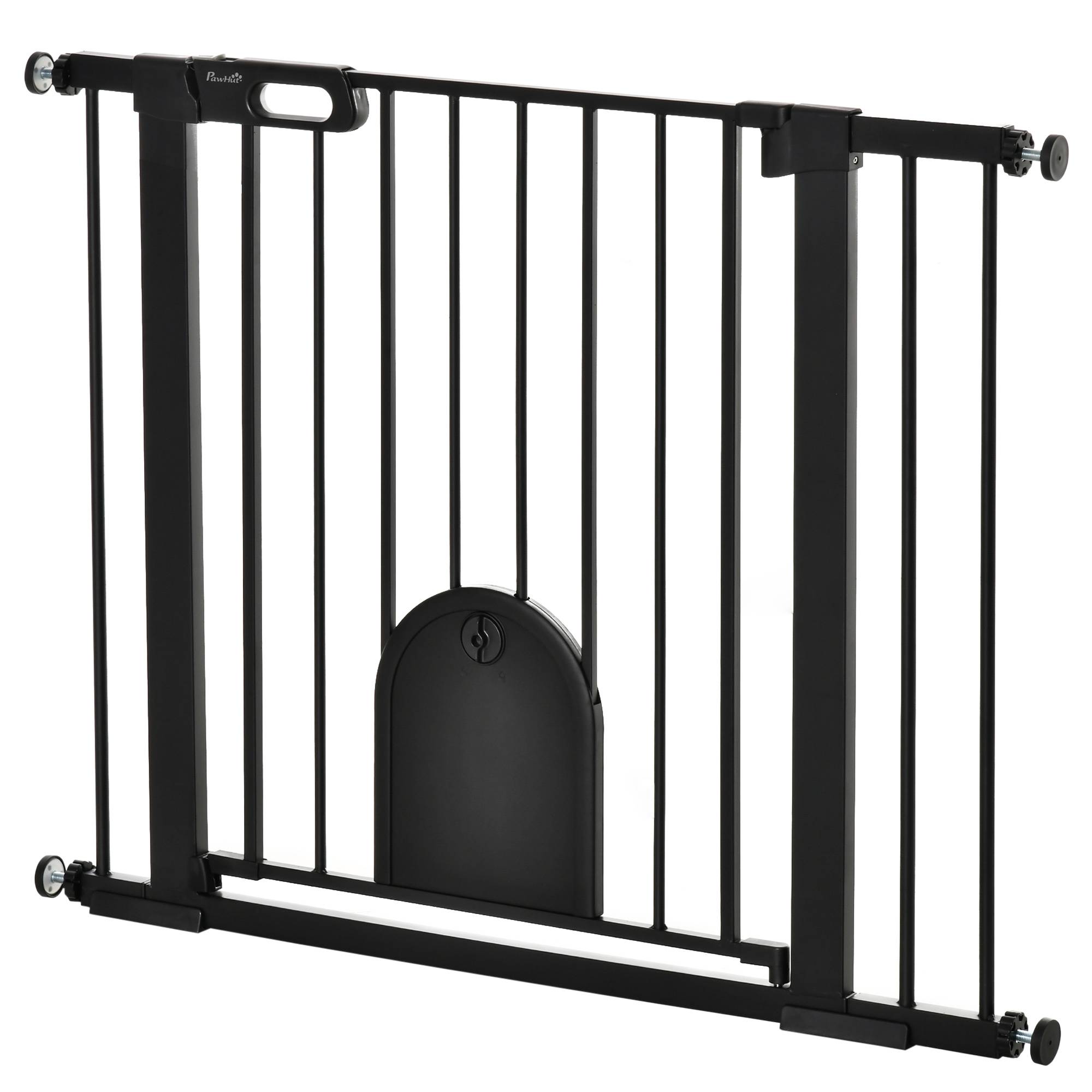 Barrière de sécurité escalier et porte pour chien, protection pour animal, acier - Image 2