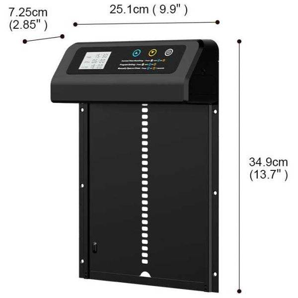 Jardindeco - Porte automatique solaire pour poulailler avec télécommande  JardinDeco - Image 3