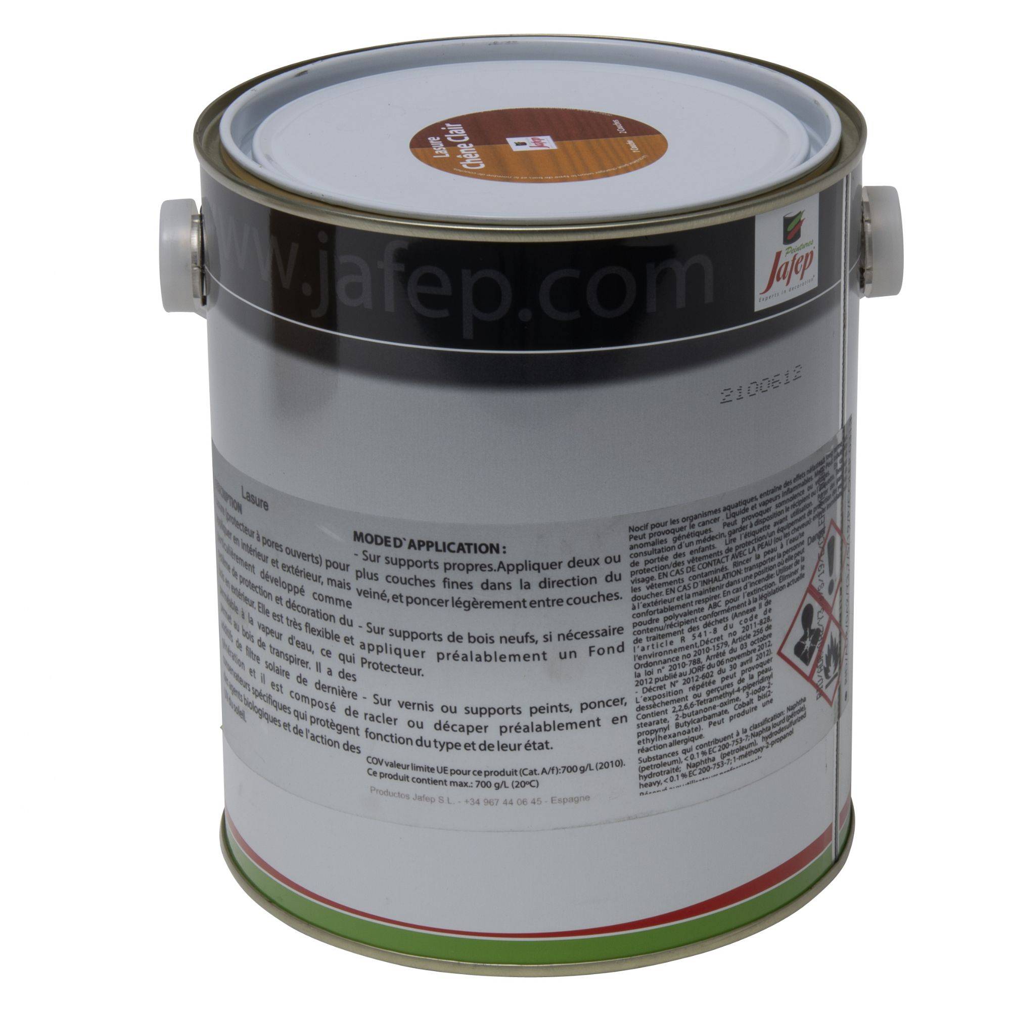 Lasure chêne clair Jafep - 2,5 L - Image 3