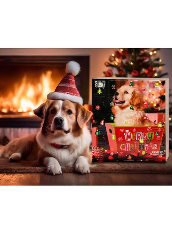 Calendrier de l'avent - noel pour chien gourmand - friandises et de recompenses taille 20 X 15 CM - Mon Ami Luki - Image 3