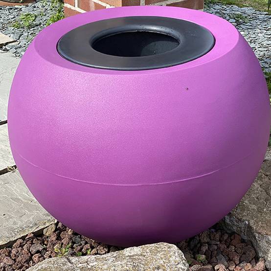 Plast'Up Rotomoulage - Pots de fleurs sphérique xxl speranza 325l-lot de 2 - Image 5