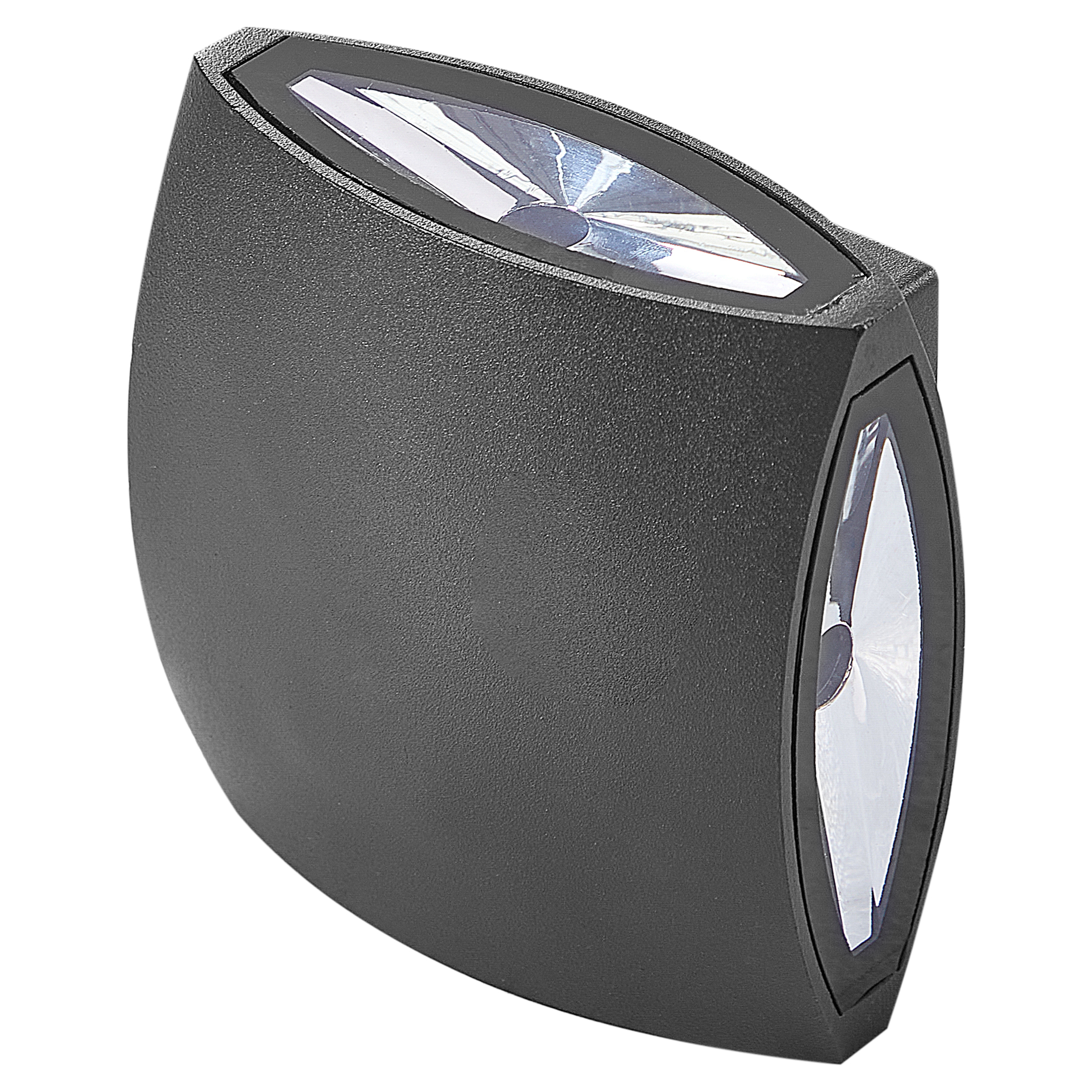 Beliani - Lampe murale pour l'extérieur Aluminium Noir RAMAPO - Beliani - Image 3