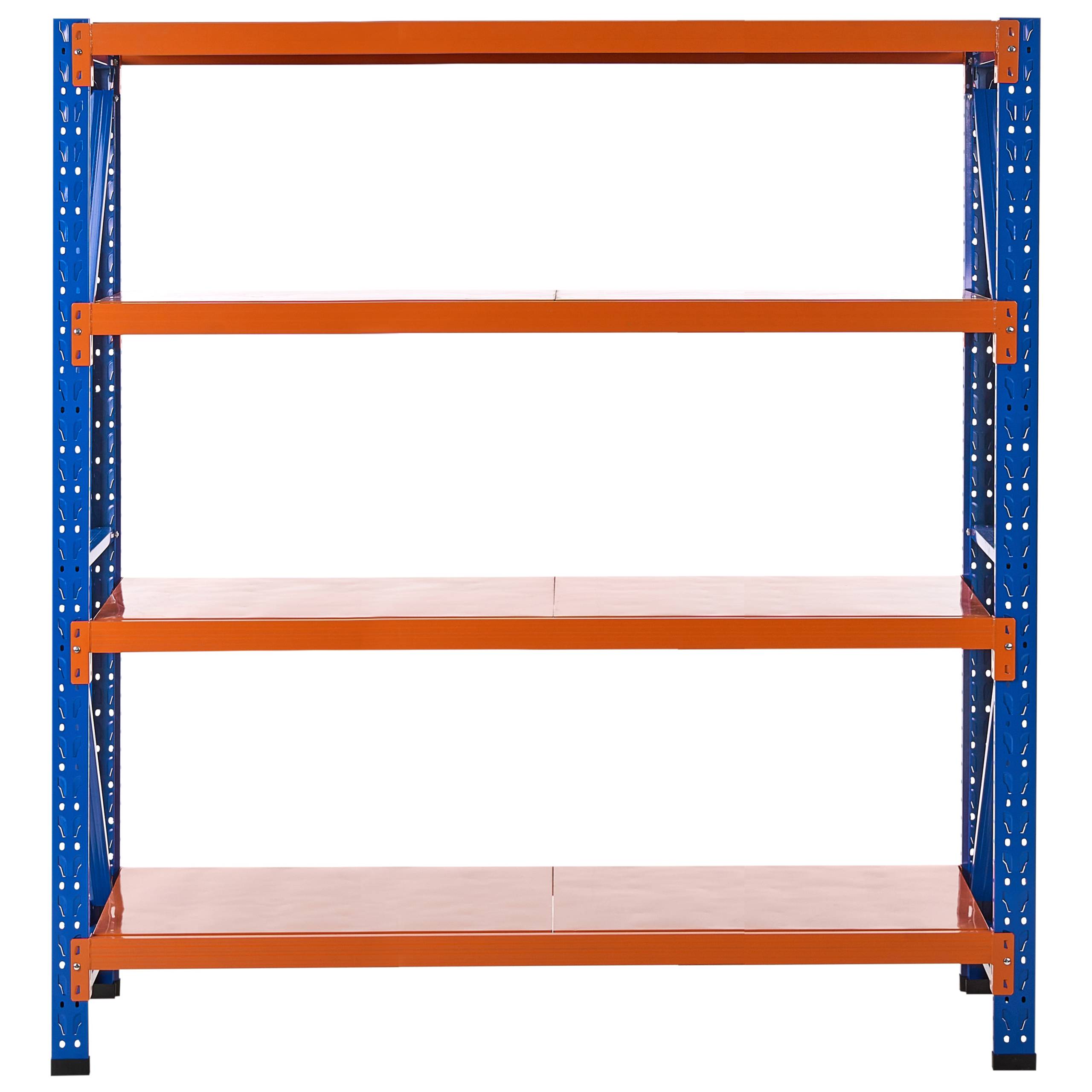 Beliani - Meuble de rangement Acier Orange FIUGGI - 200x60x200- Beliani - Image 4