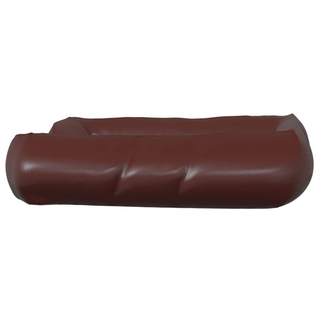 Vidaxl - Lit pour chien Marron 105x80x25 cm Similicuir vidaXL 171245 - Image 6