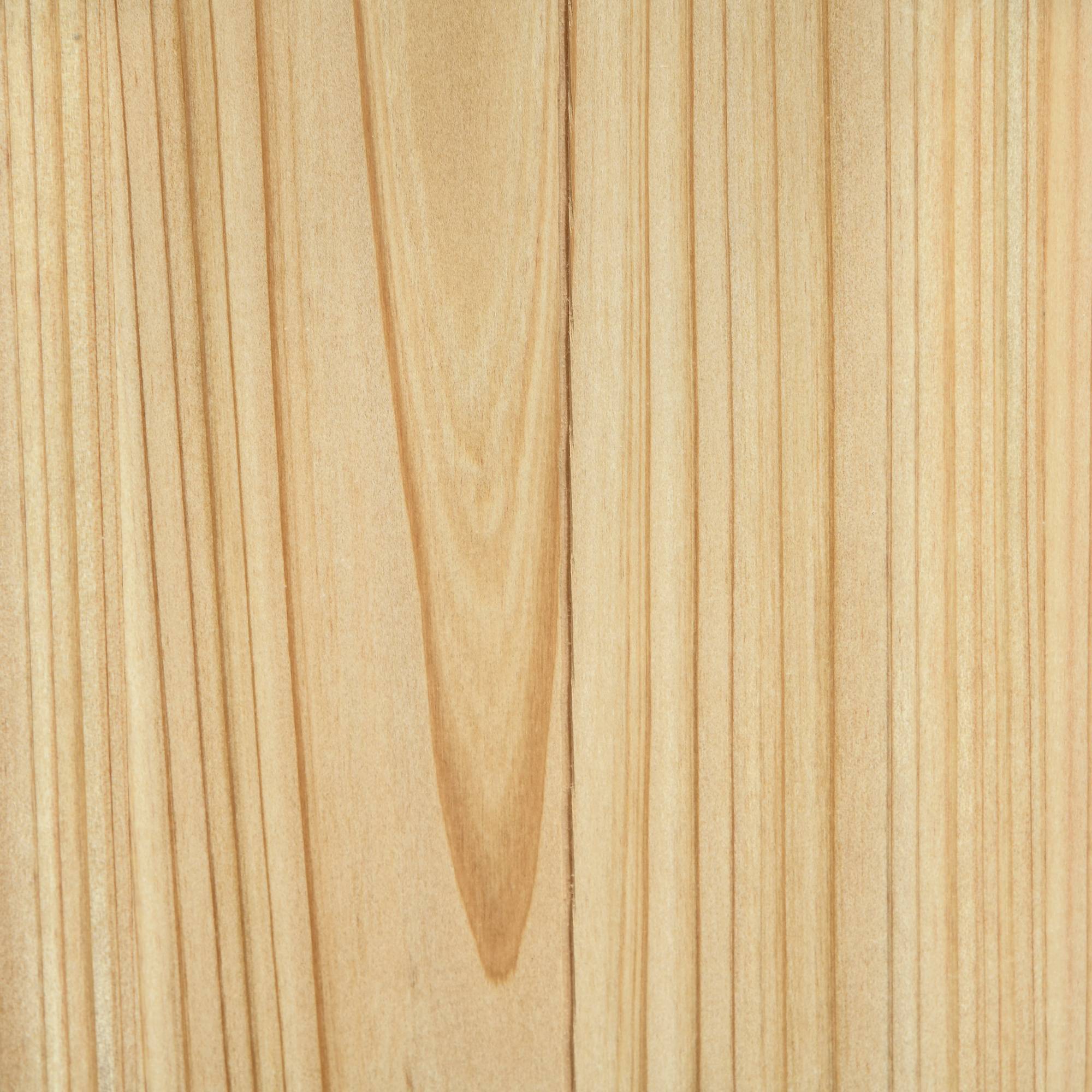 ComfortXL - Brise-vue jardin bois de sapin 133 x 62 x 165 cm naturel avec 4 jardinières et treillis pliable extérieur - Image 8