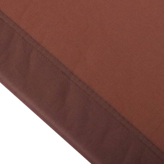 Transat chaise longue pliable acier terrasse piscine avec coussins amovibles marron - ComfortXL Outdoor Living - Image 10