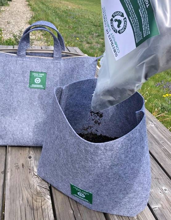 0 - Sac en feutrine réutilisable - BASTIDE - Image 3