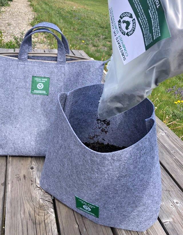 0 - Sac en feutrine réutilisable - BASTIDE - Image 3