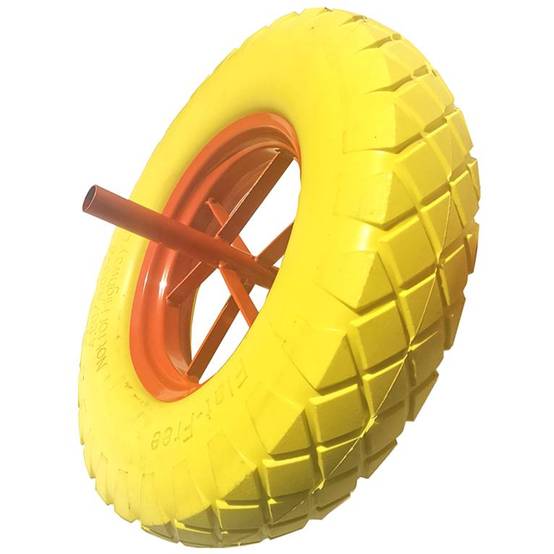 Roue de brouette increvable 390 mm – Axe ext 20 mm - EURO VANADIUM - Image 6