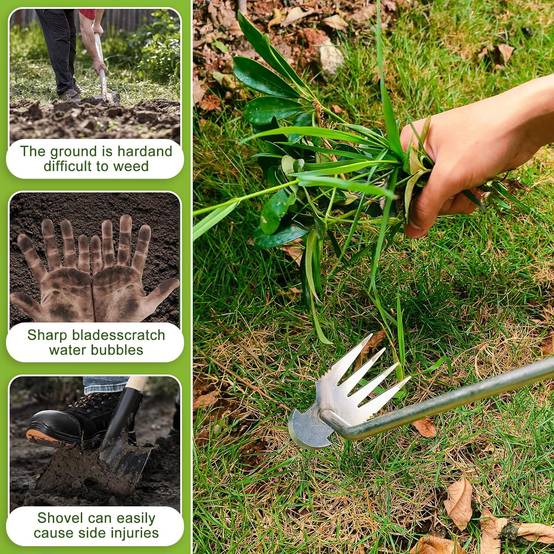 Outils de Désherbage Manuel - Pour un Désherbage Précis et Écologique - DtopbuyAge - Image 2