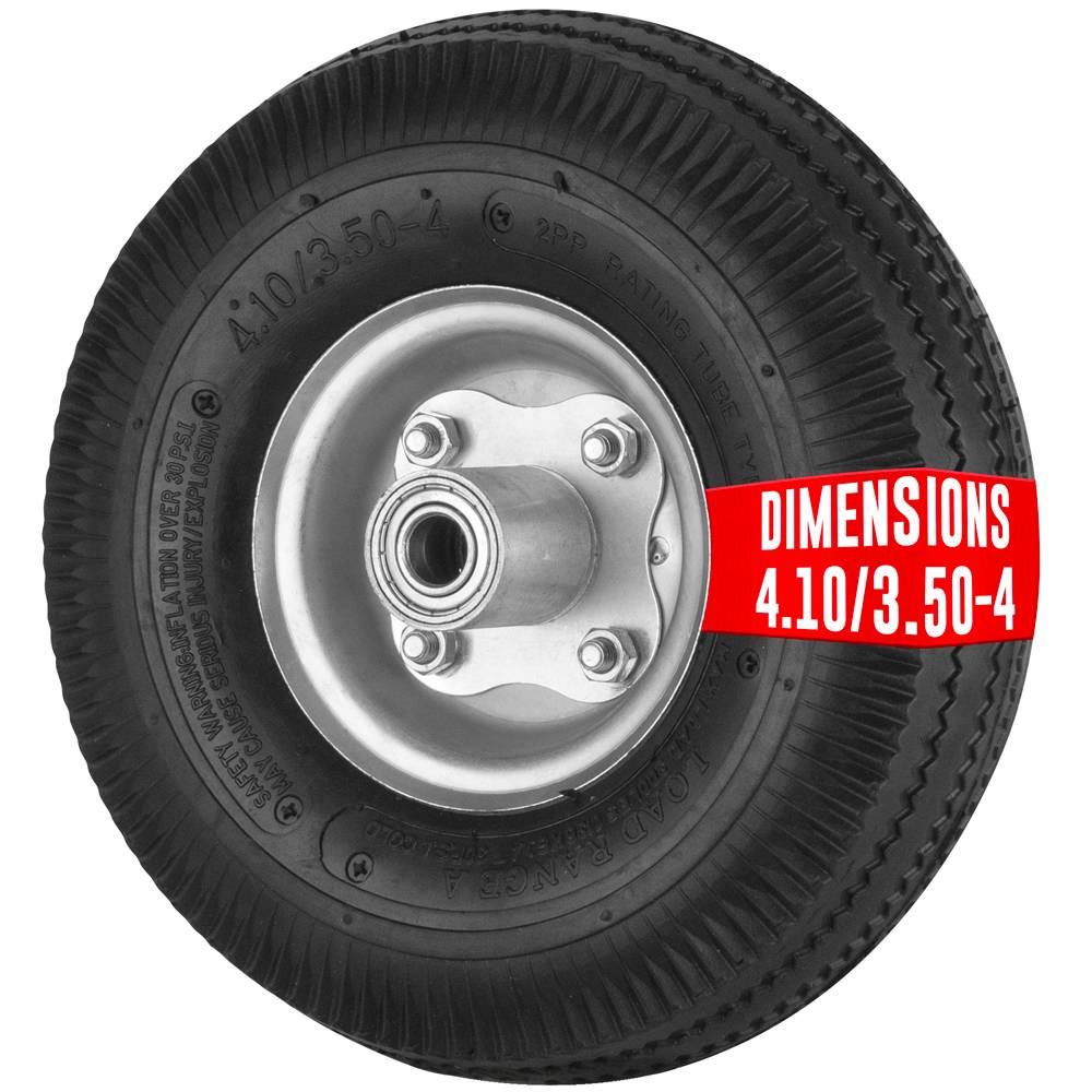 Sans Marque - Roue gonflable 260mm alésage 18mm - Image 1