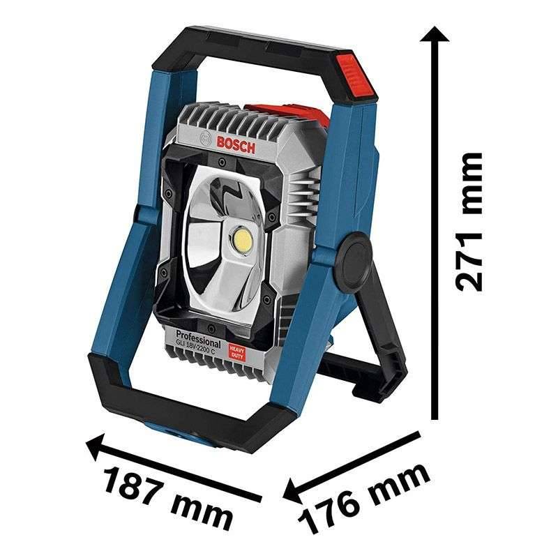 Bosch - Lampe Gli 18V-2200C - BOSCH - sans batterie ni chargeur - 0601446501 - Image 4