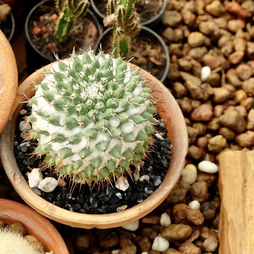 Cactus - Mammillaria Toluca Pot de 4L/5L, 18/20 diamètre