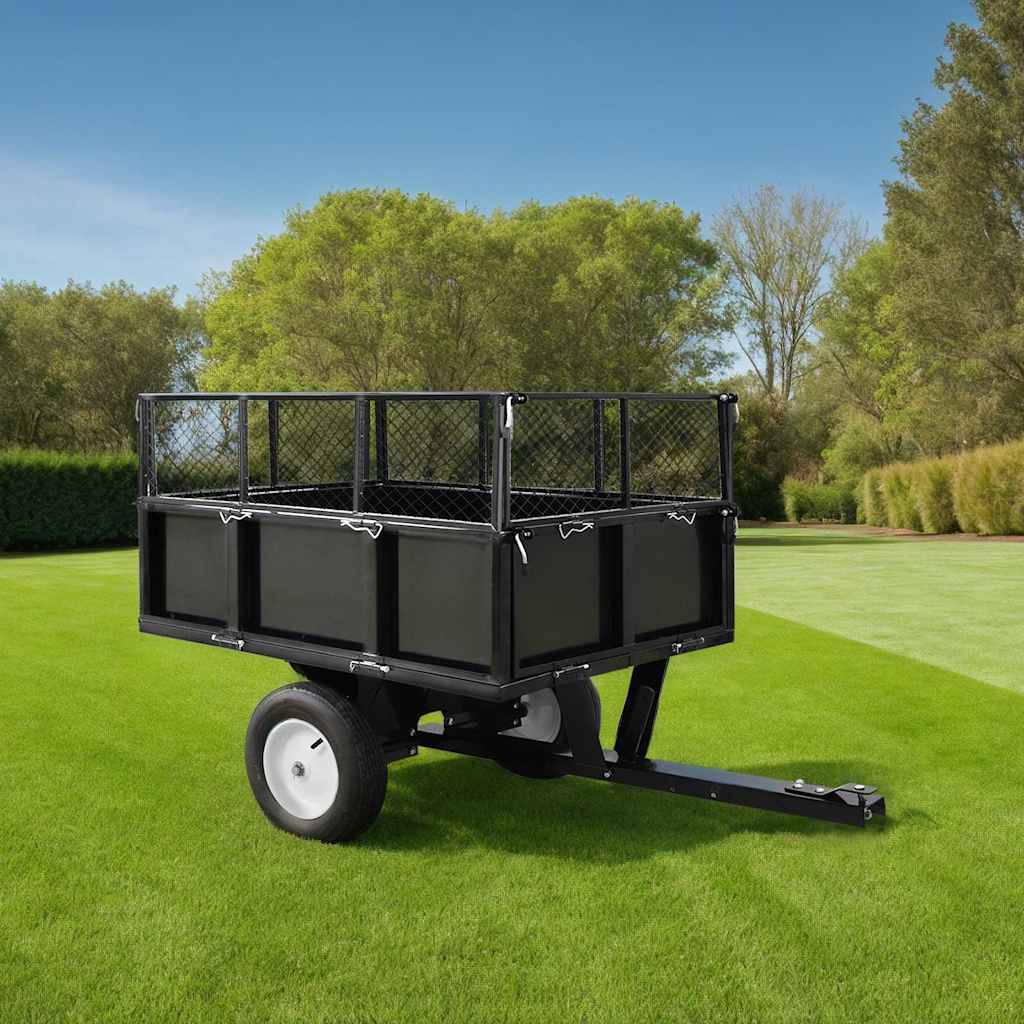 Vidaxl - Remorque basculante pour tondeuse de pelouse Charge de 300 kg vidaXL 145813