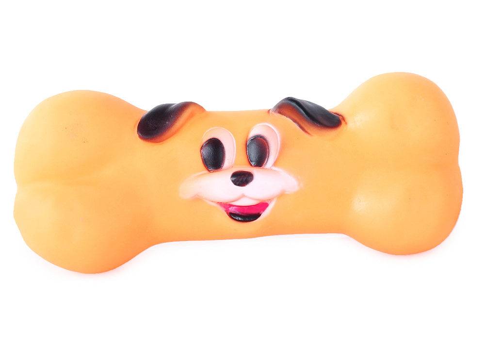 Objet pour chien grinçant os à mâcher caoutchouc - Image 2