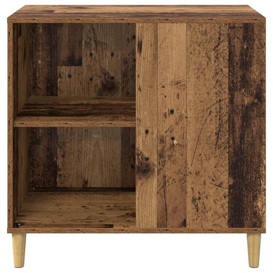 Maison pour chat bois d'ingénierie bois ancien 72 x 42.5 x 70 cm - PANGIVO - Image 6