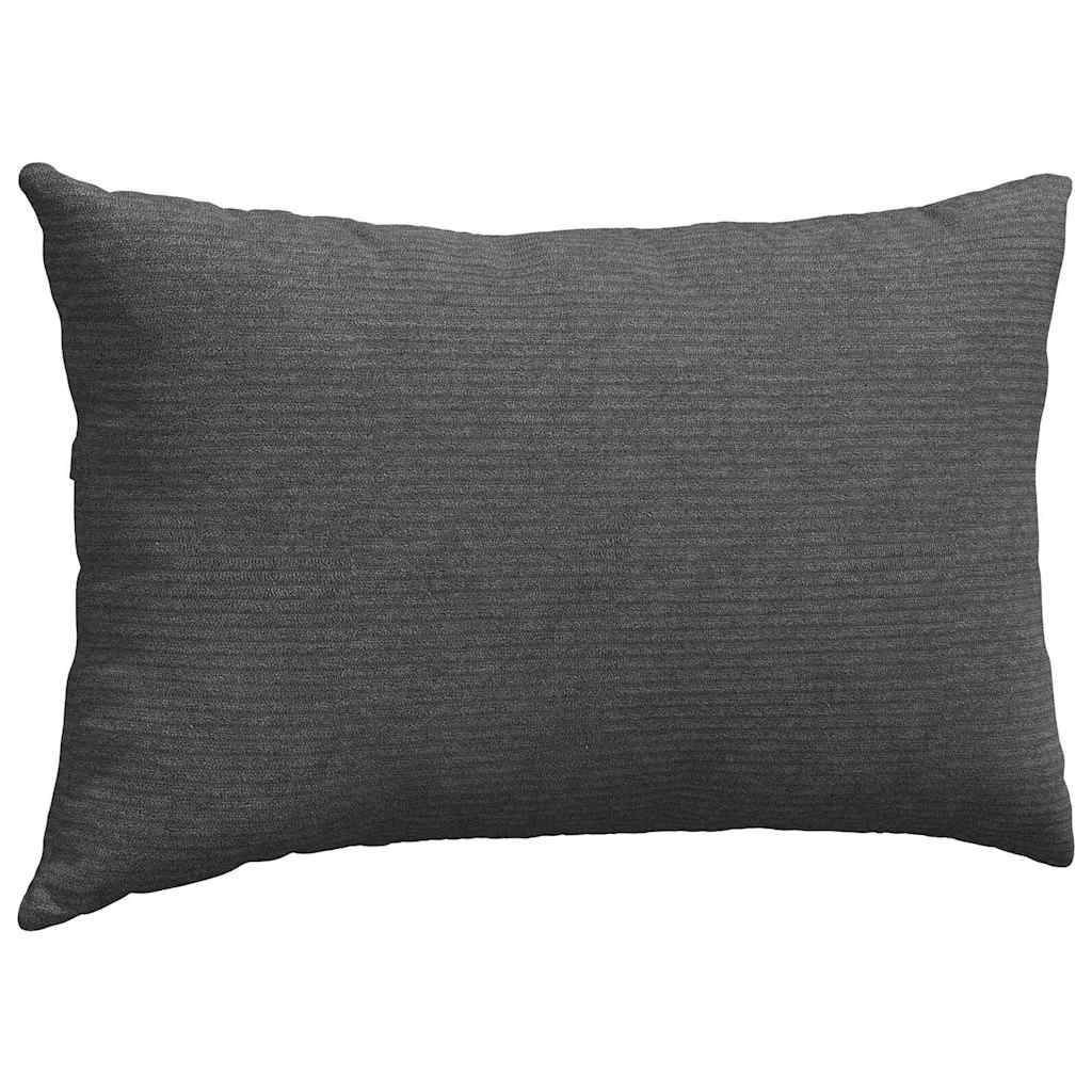 Coussins de canapé 2 pcs Gris foncé 50 x 30 cm Maison Chic - Image 5