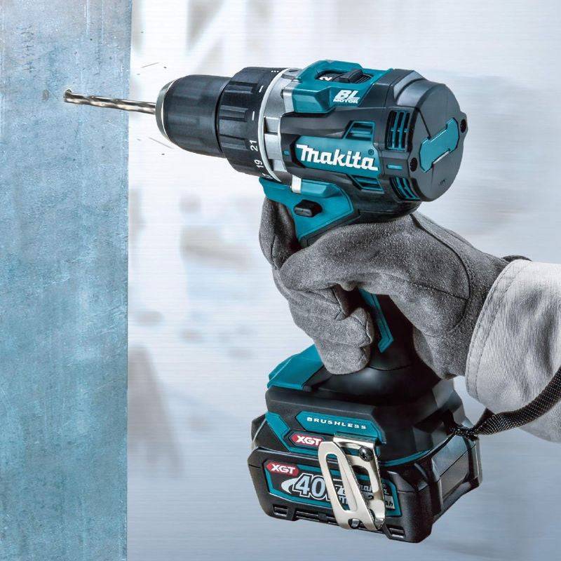 Makita - Perceuse-visseuse à percussion 40V max Li-ion 13 mm Brushless XGT MAKITA HP002GZ (vendu sans batterie) Makita - Image 4